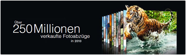 &Uuml;ber 250 Millionen verkaufte Fotoabz&uuml;ge in 2010
